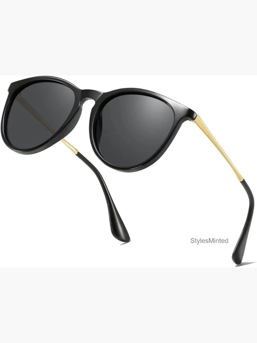 Vintage Round Polarized Sunglasses UV400 Protection Lightweight Unisex